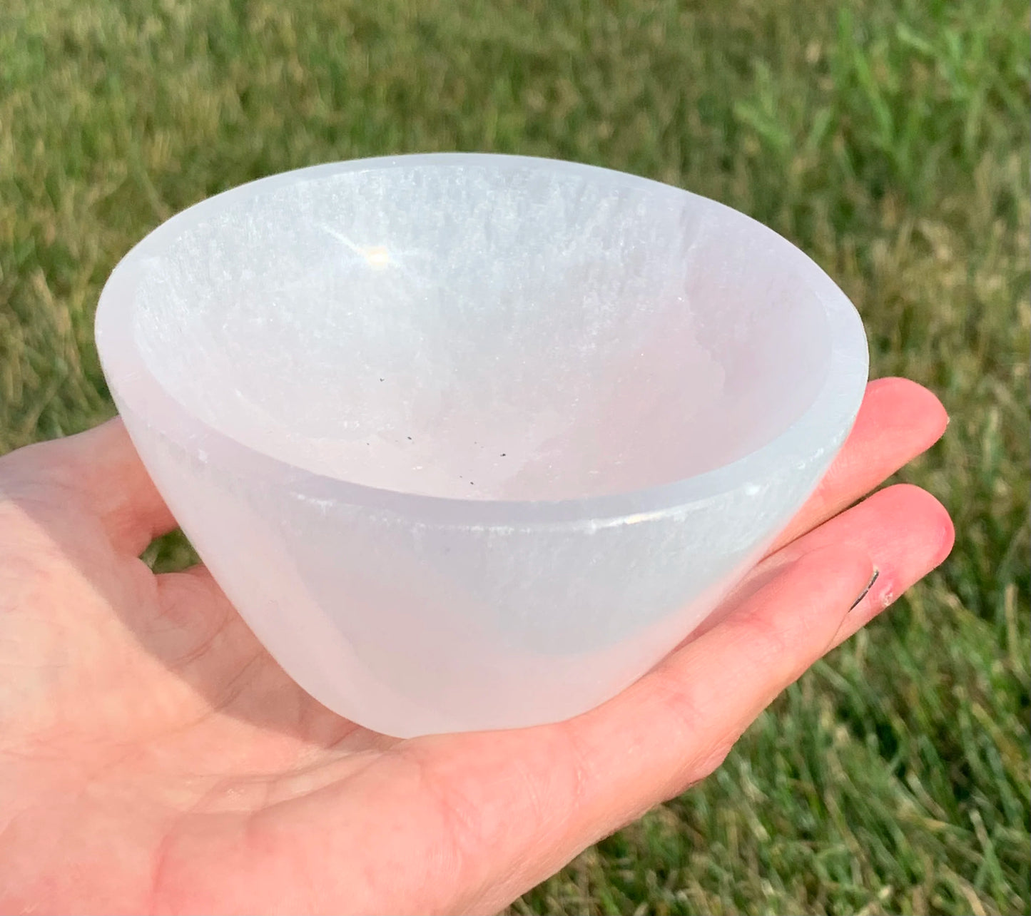 Selenite (Satin Spar) Bowl