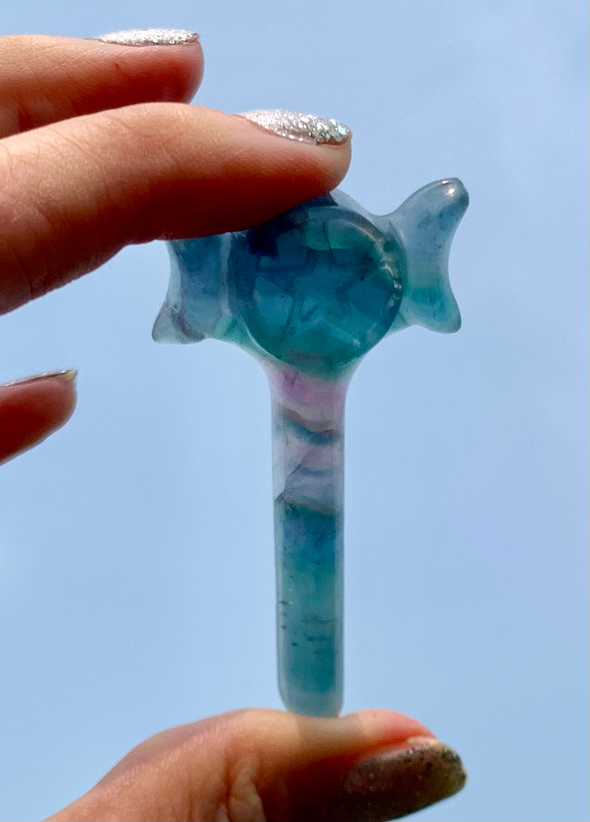 Mini Fluorite Wand