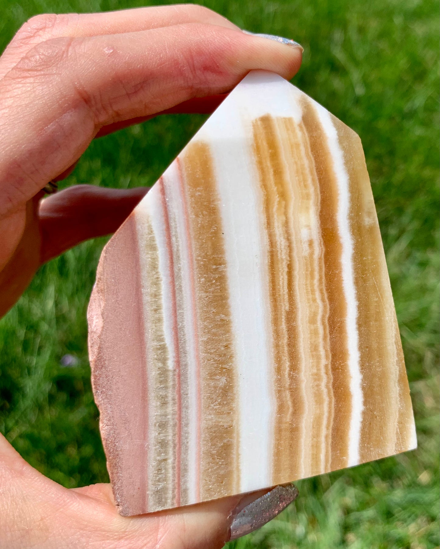 Honey Calcite Freeform