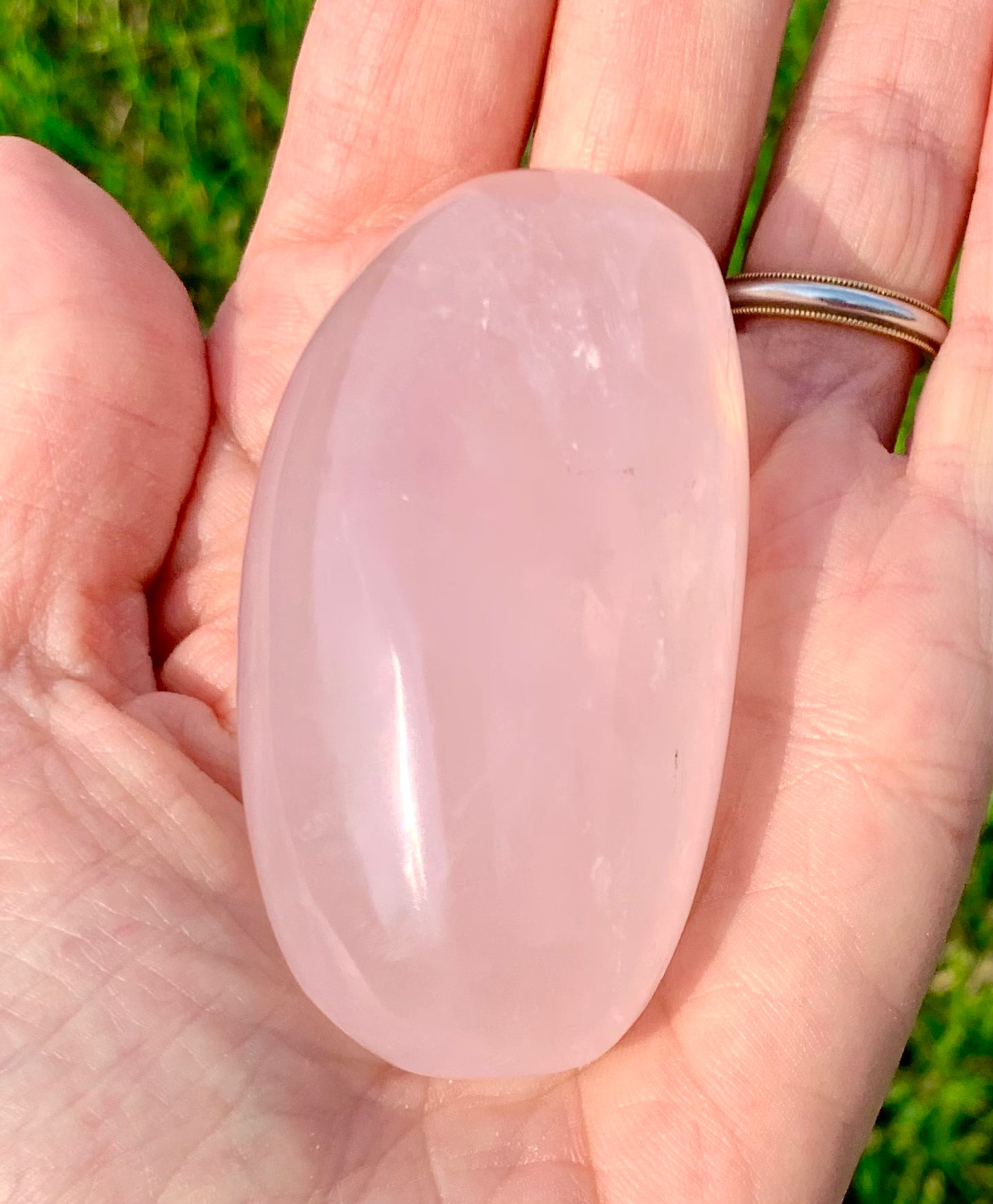 Rose Quartz Palmstone