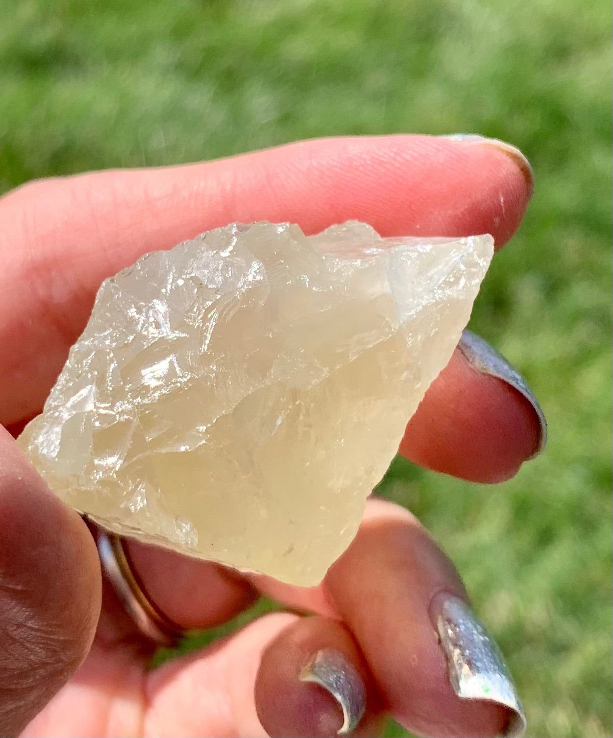 Raw Yellow Calcite