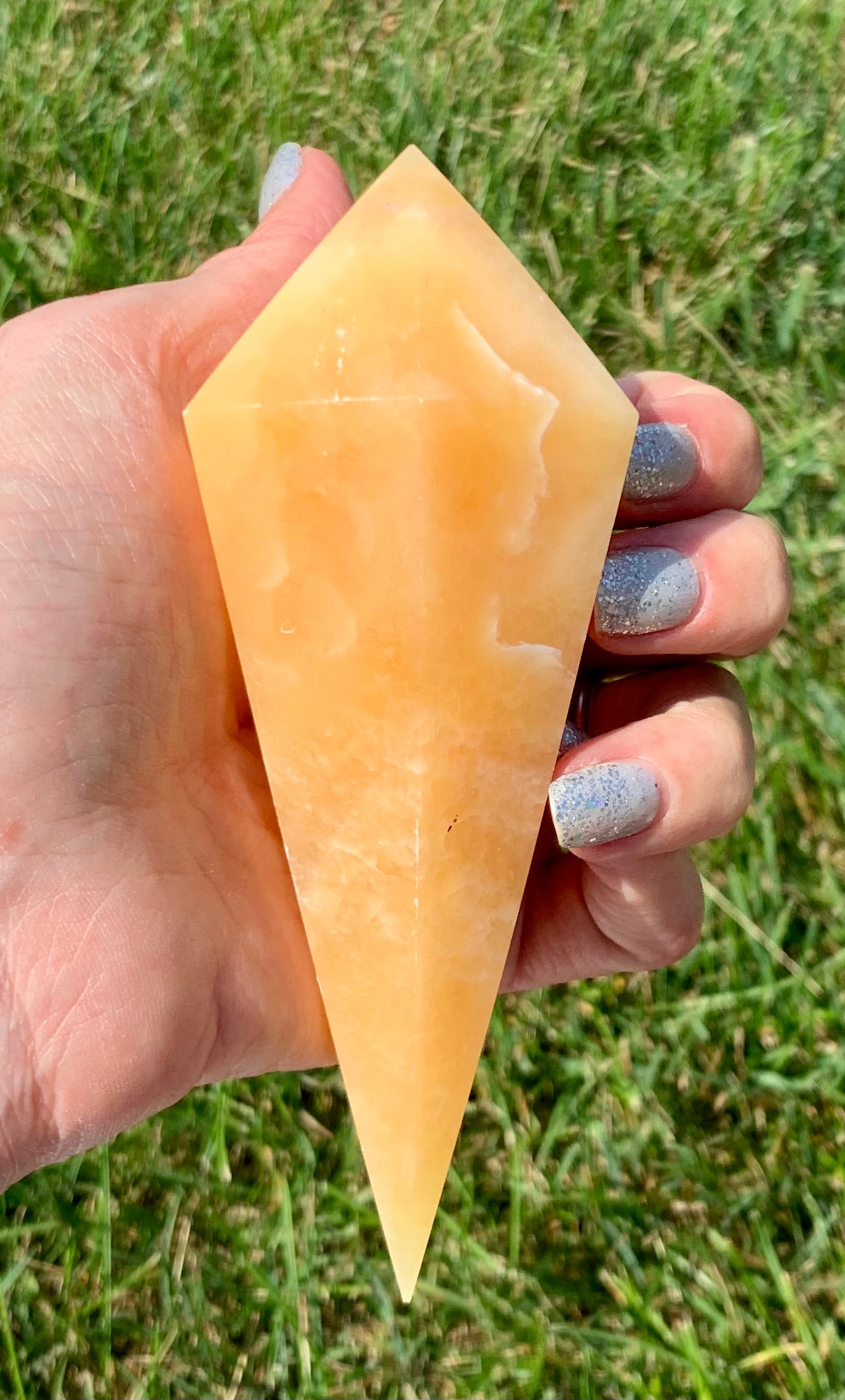 Orange Calcite Scepter / Wand
