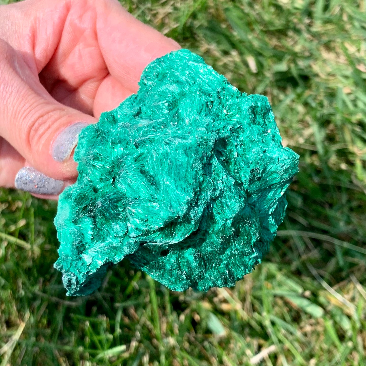 Raw Malachite