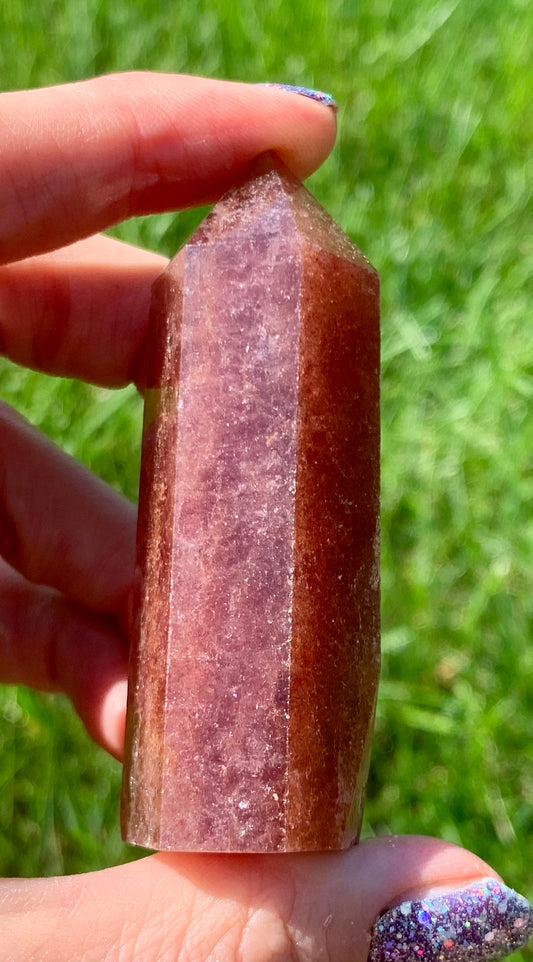 Strawberry Quartz Tower