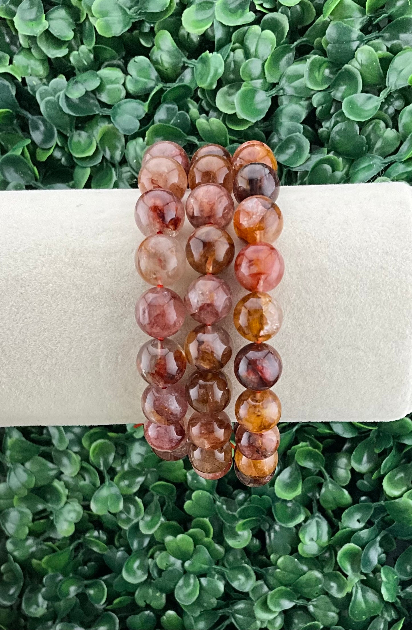 Fire Quartz & Golden Healer Mix Bracelet