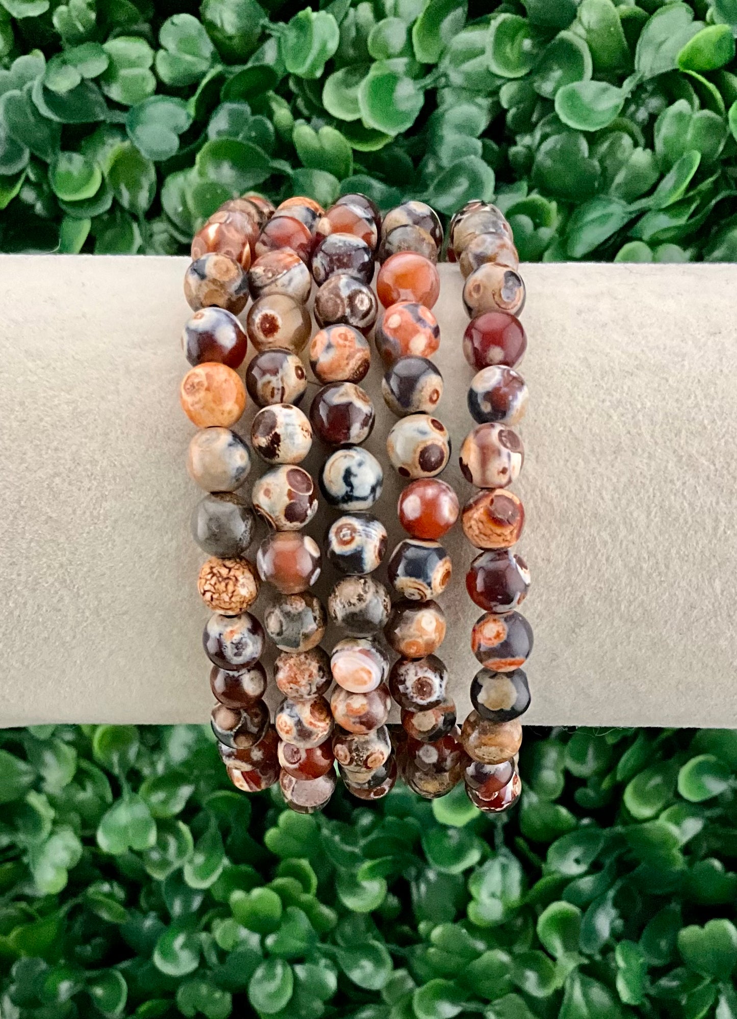 Fire Agate Bracelet