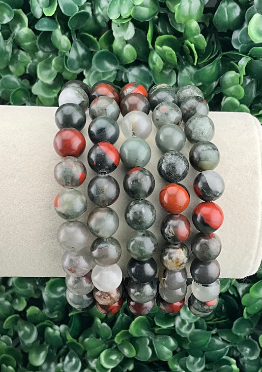 African Bloodstone Bracelet