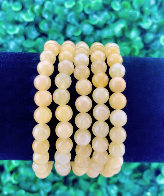 Orange Calcite Bracelet