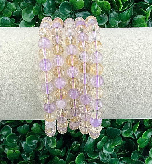 Combo: Amethyst & Citrine Bracelet (Style B)