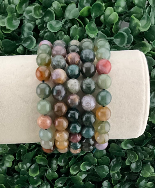 Indian Agate Bracelet