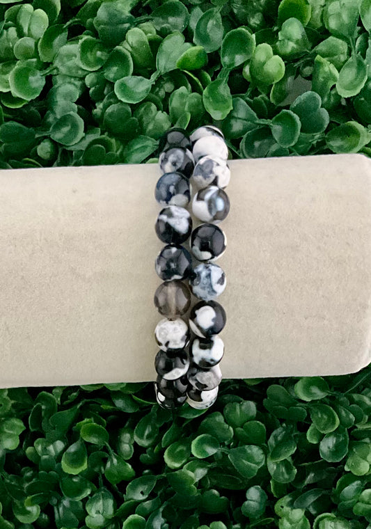 Orca Agate Bracelet