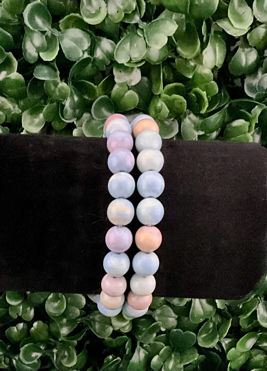 Alashan Agate (Rainbow) Bracelet