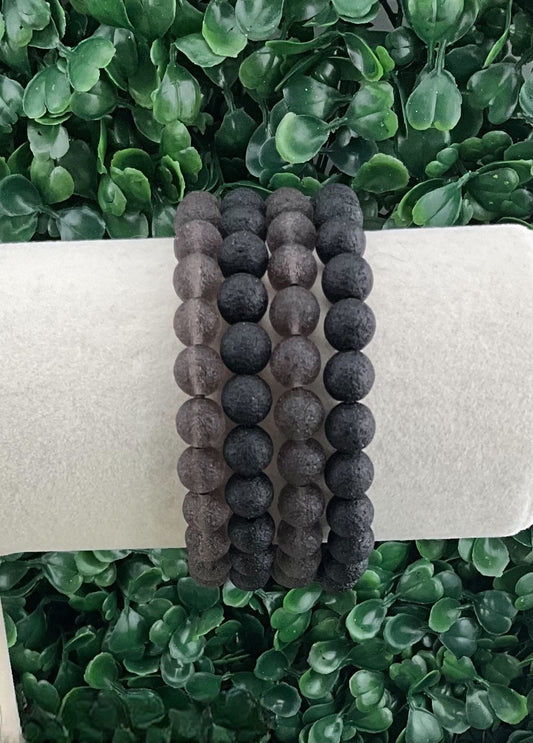 Tektite (Space Obsidian) Bracelet