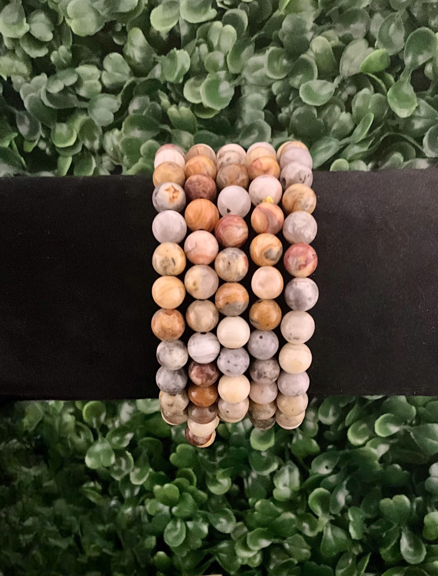 Crazy Lace Agate Bracelet