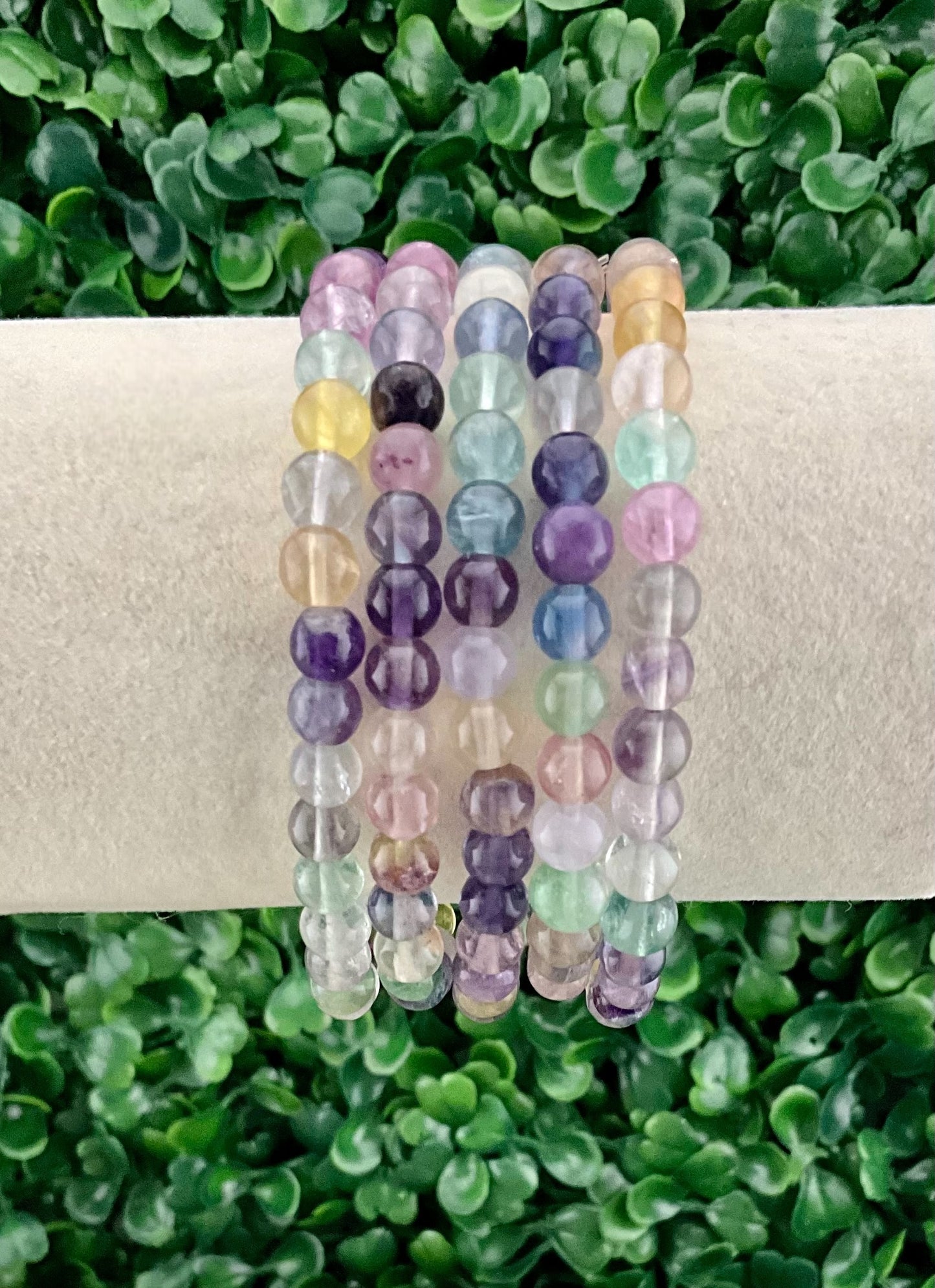 Fluorite (Rainbow) Bracelet (Style B)