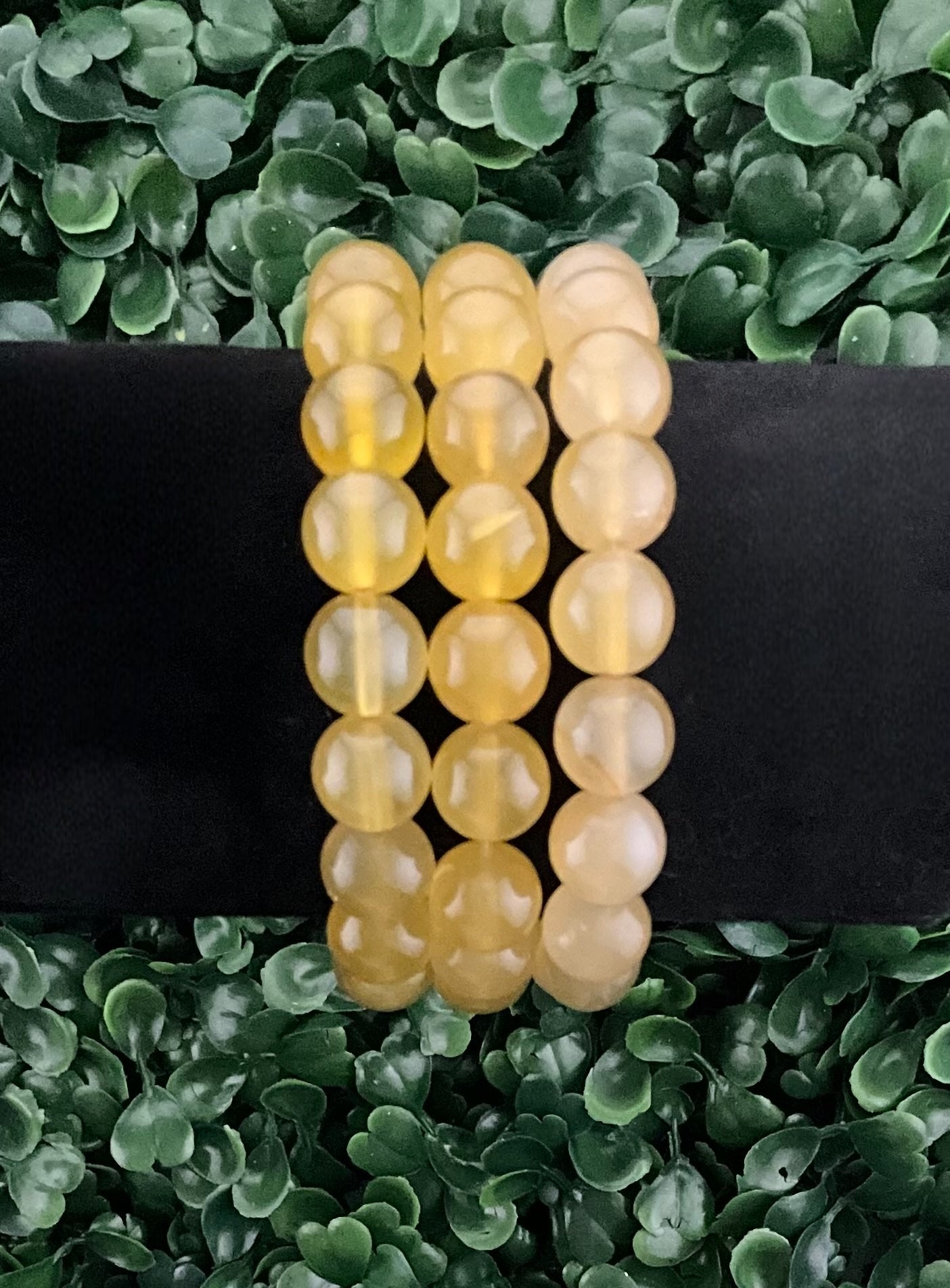 Yellow Agate Bracelet