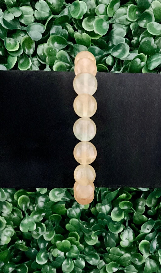 Fluorite (Yellow) Bracelet