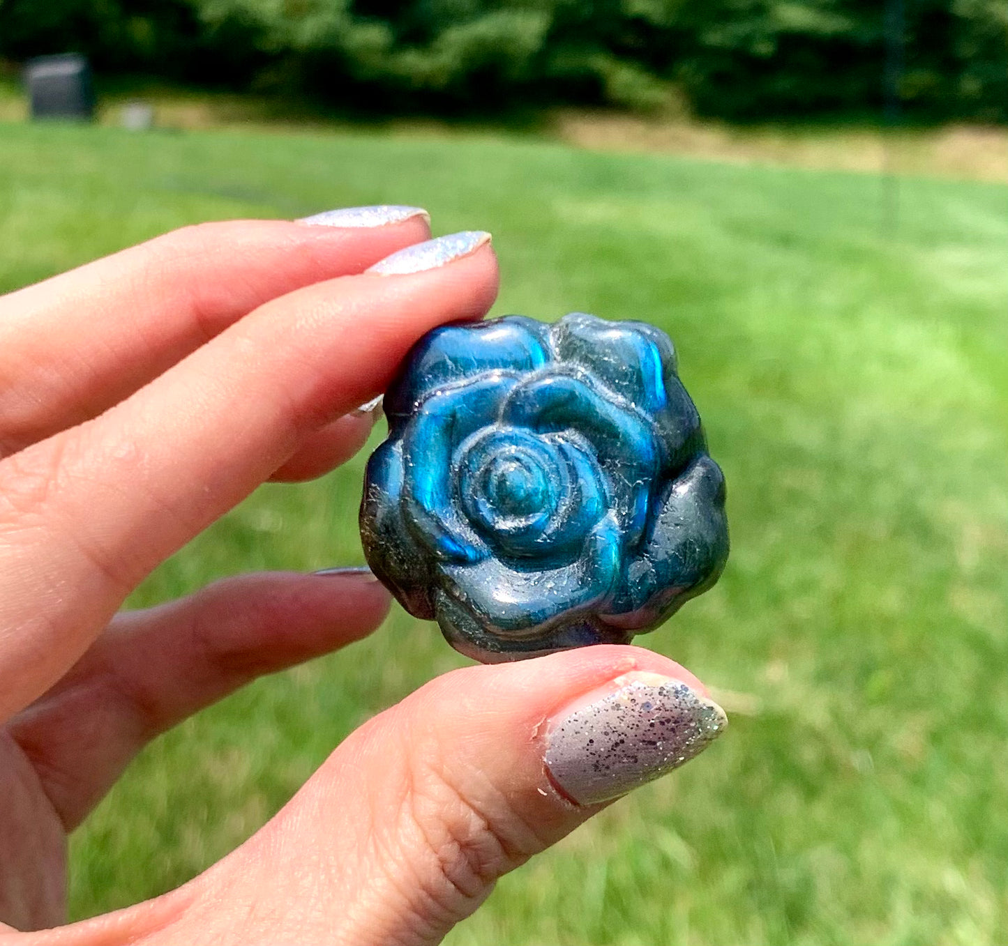 Labradorite Rose