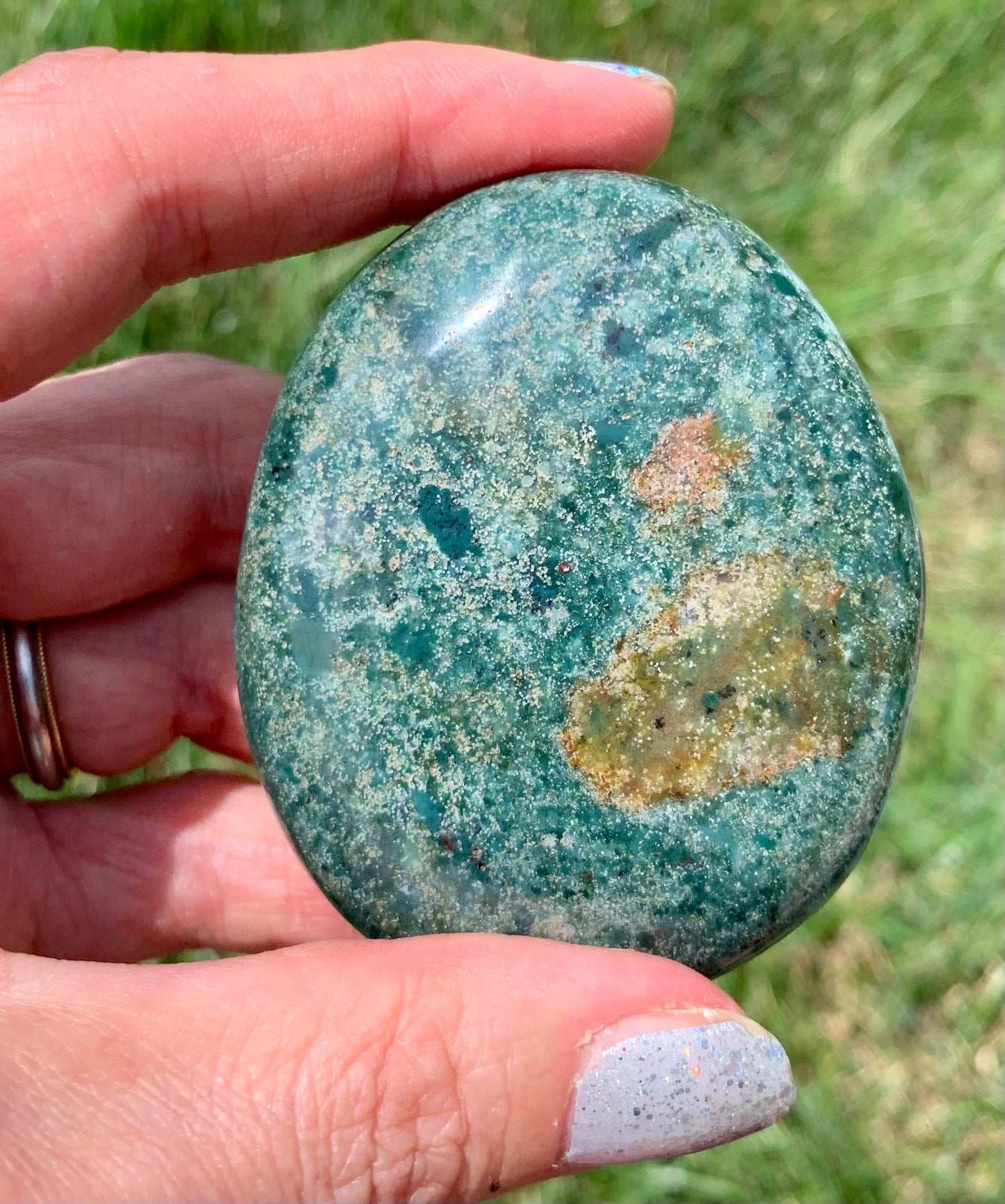 Ocean Jasper Palmstone