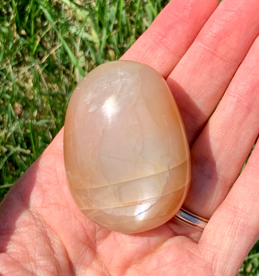 Peach Moonstone Palmstone