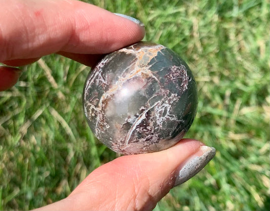 African Bloodstone Sphere