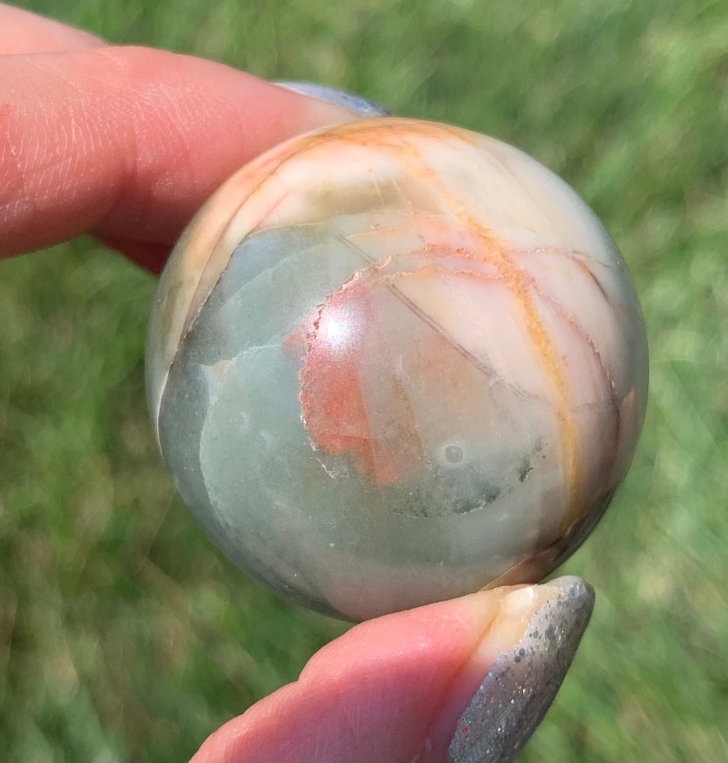 African Bloodstone Sphere